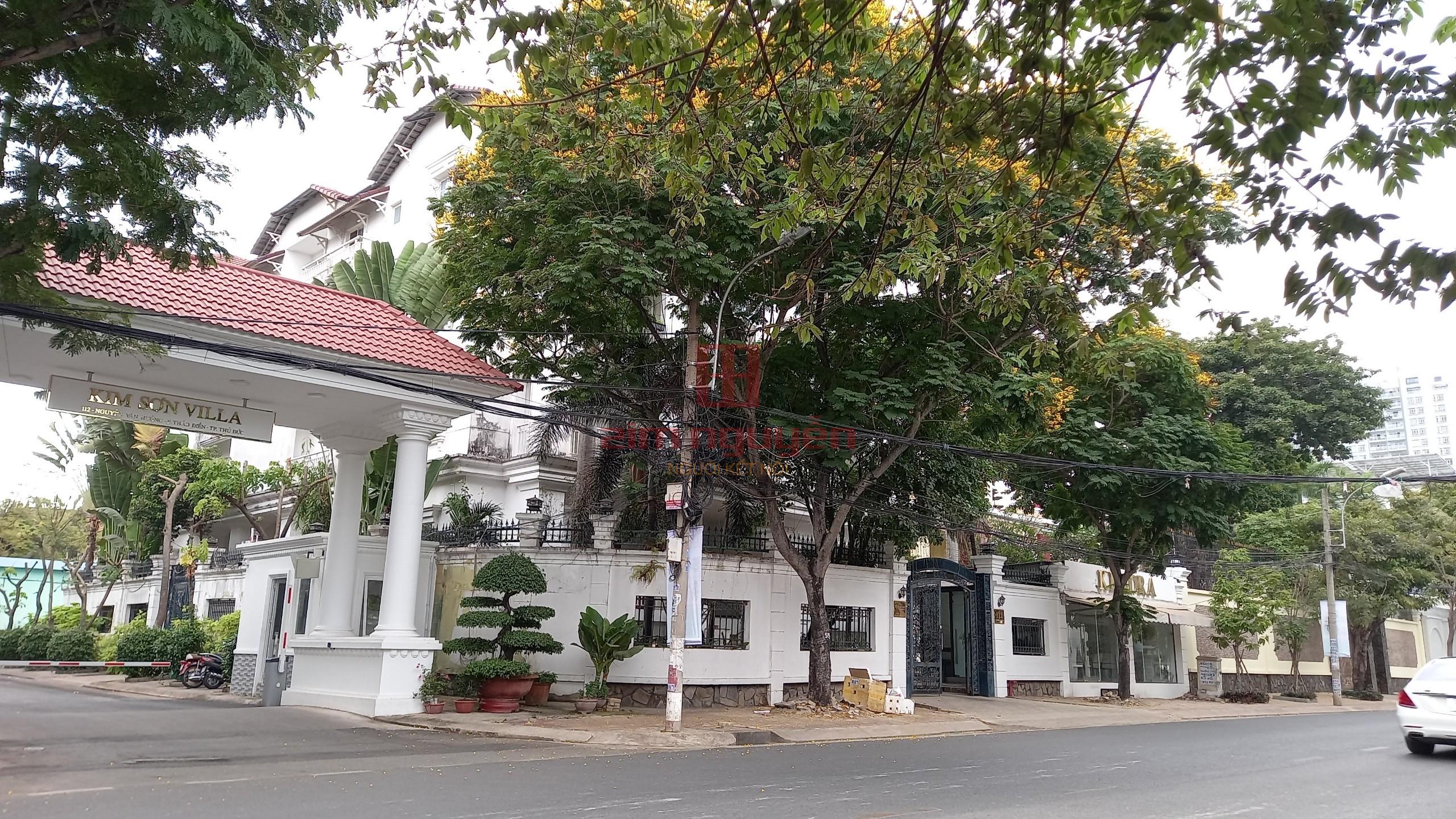 Bán toà căn hộ dịch vụ 112 Nguyễn Văn Hưởng Thảo Điền Diện tích 1000m